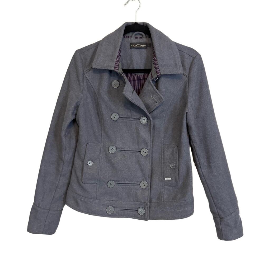 Chevignon Wool Peacoat Grey Small